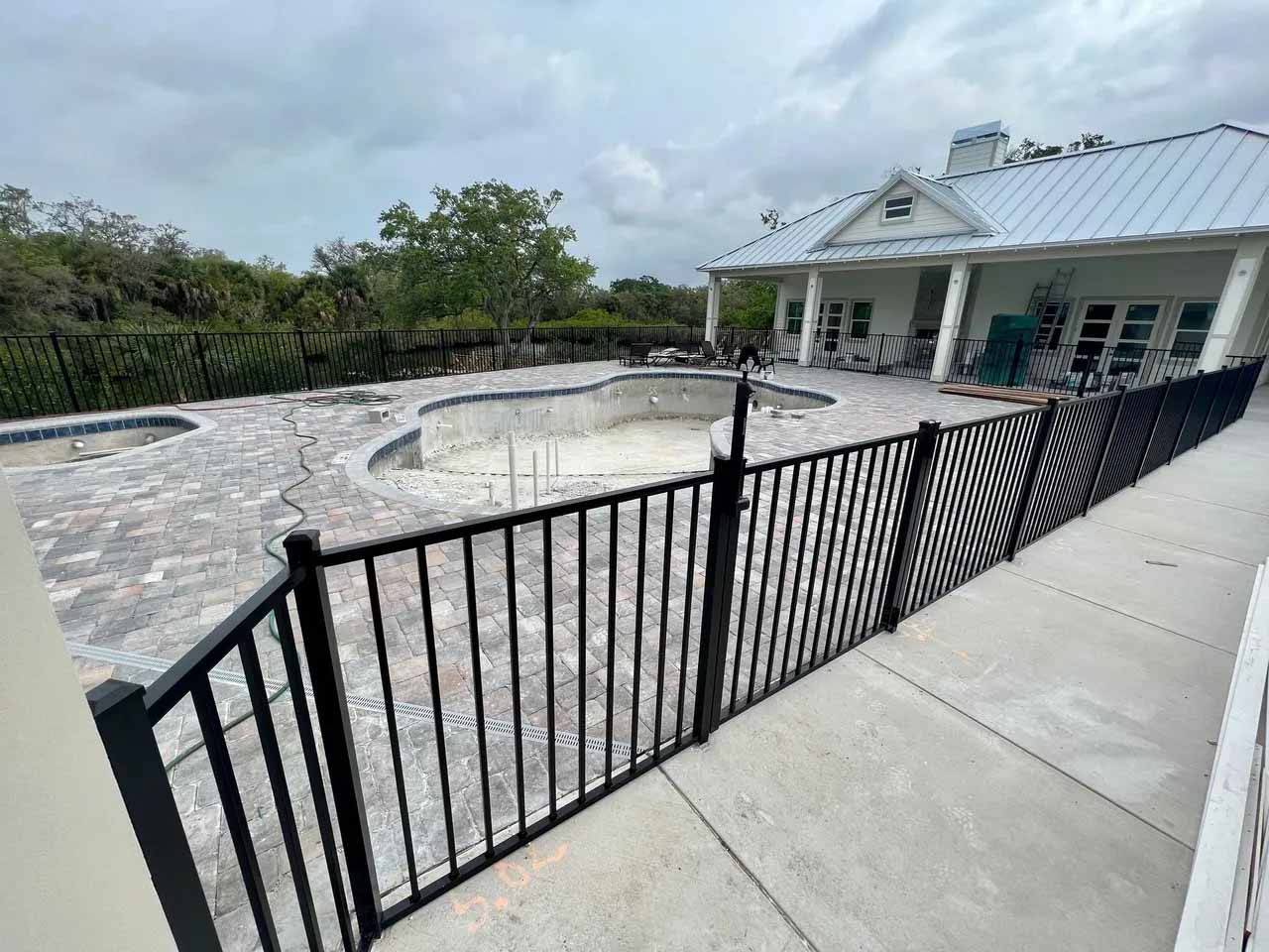 Pool fence contractor in the Tampa Florida area.