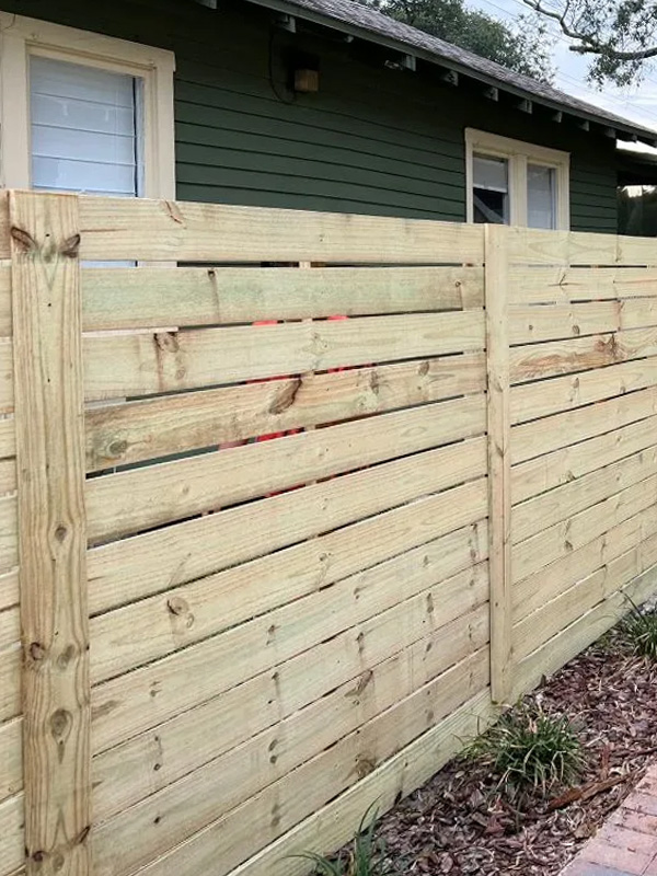 Wood fencing benefits in Tampa Florida