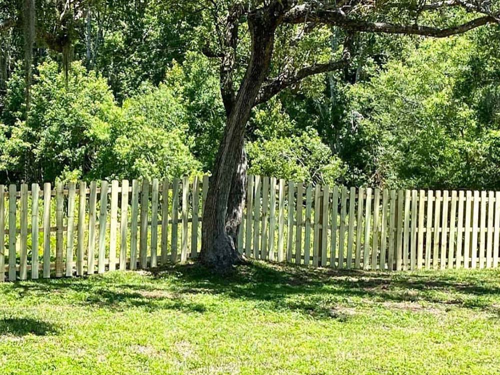 Shadowbox wood fence company in Tampa Florida