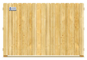 Photo of a Tampa FL wood fence