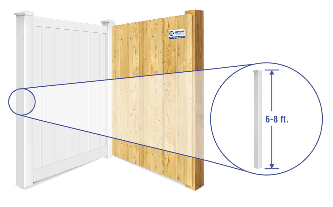 Tampa Florida Privacy fence  installation company