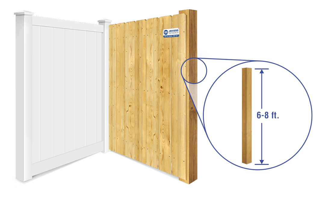 Tampa Florida Privacy fence  installation company